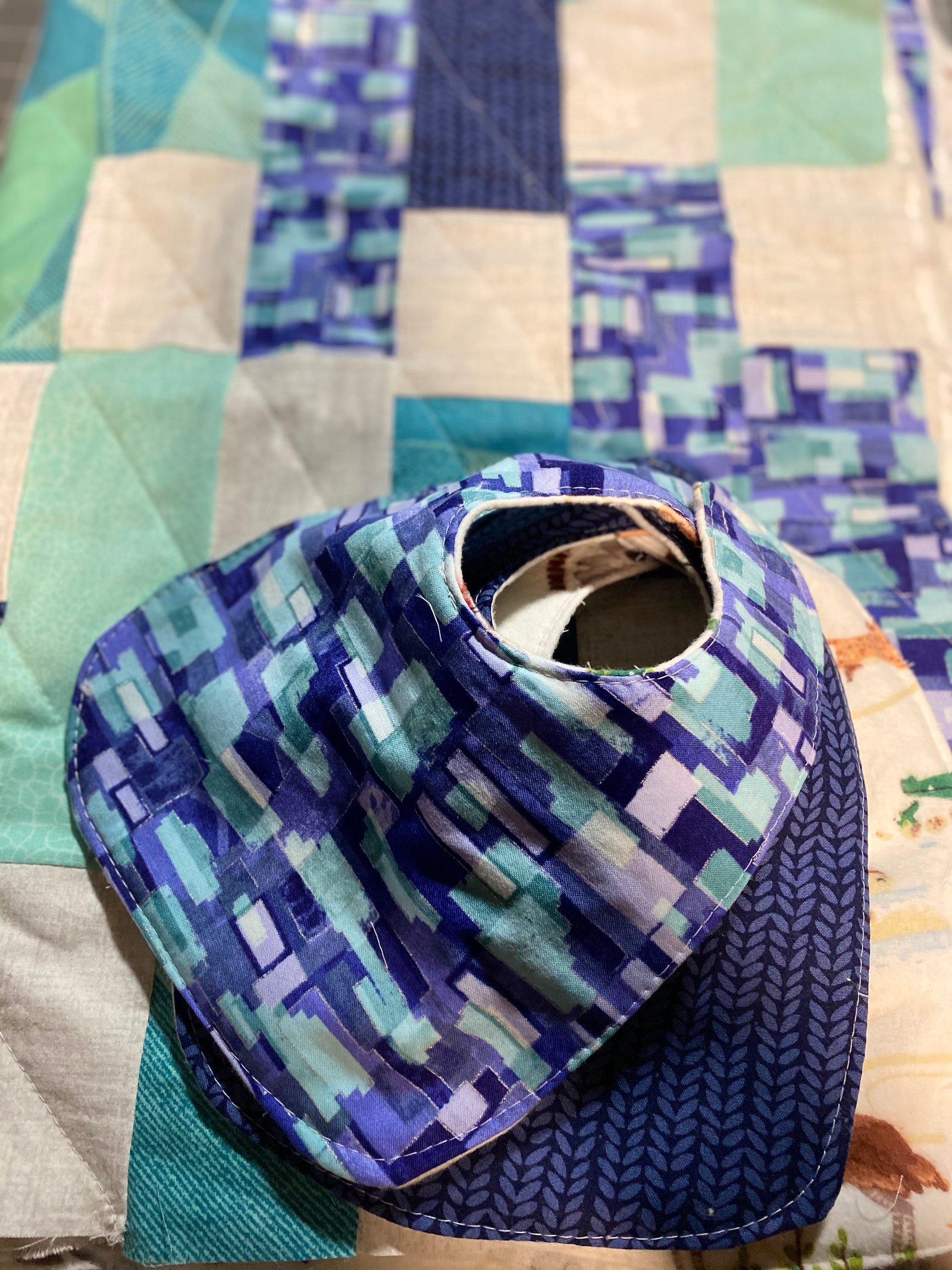 Baby quilt — handmade gift quilt set