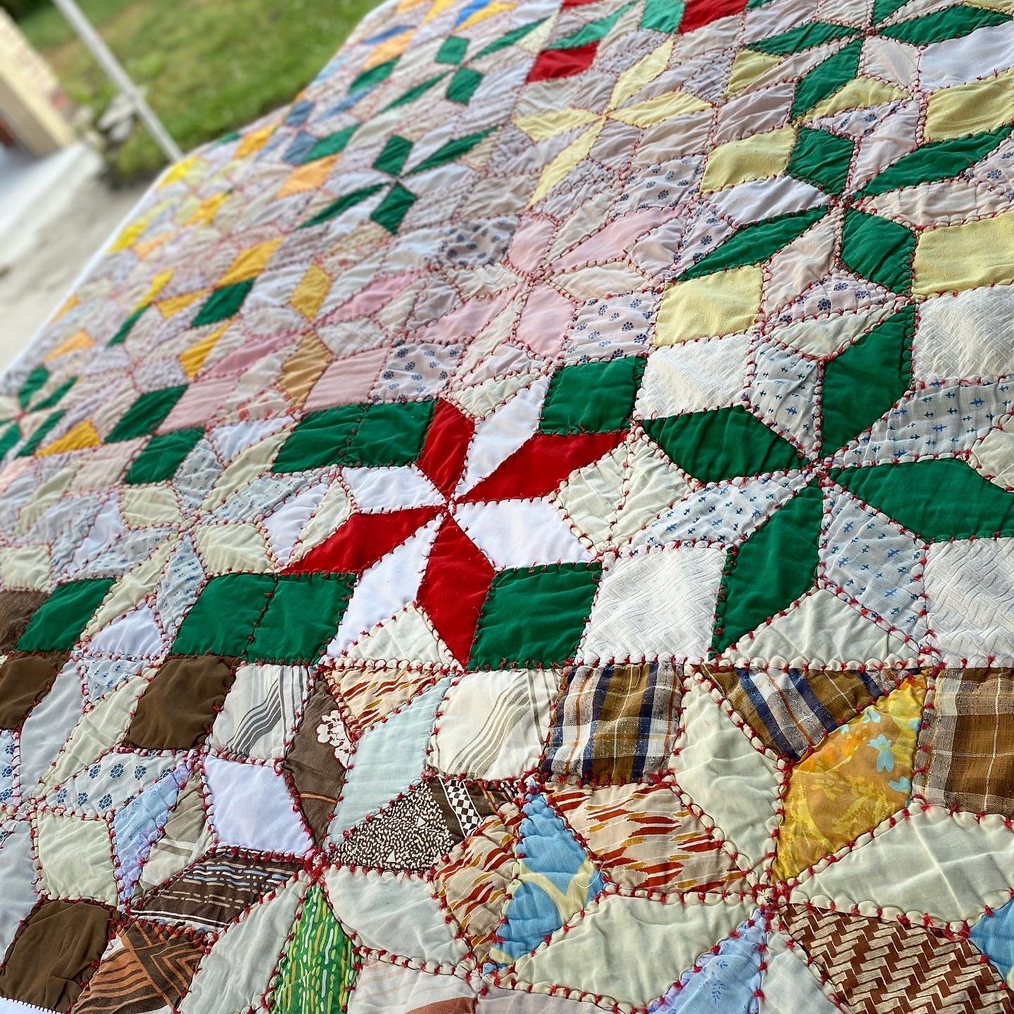 Quilt restoration — completed after careful repair